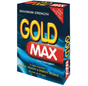Gold Max 450mg Herbal Erection Pill - 20 Pack