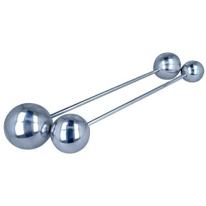 Double Ended Aluminum Anal Balls L/XL