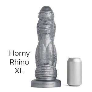 MR HANKEY'S HORNY RHINO XL SOFT/GUNMETAL/VAC