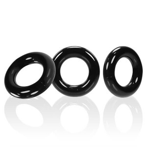 Oxballs WILLY RINGS 3-Pack Black