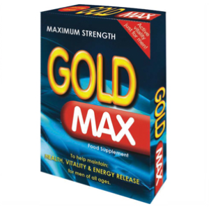 Gold Max 450mg Herbal Erection Pill - 20 Pack