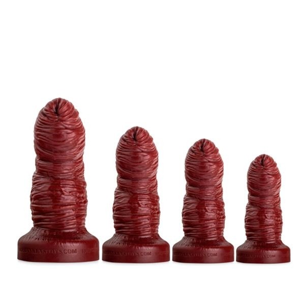 Mr Hankey's HUNGERFF Dildo: XXL | 9.25 Inches - Blood Red